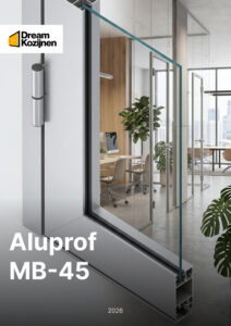 Aluprof MB-45 aluminium ramen deuren scheidingswanden Nederland